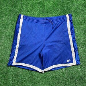 Vintage Y2K nike check swoosh basketball athletic shorts